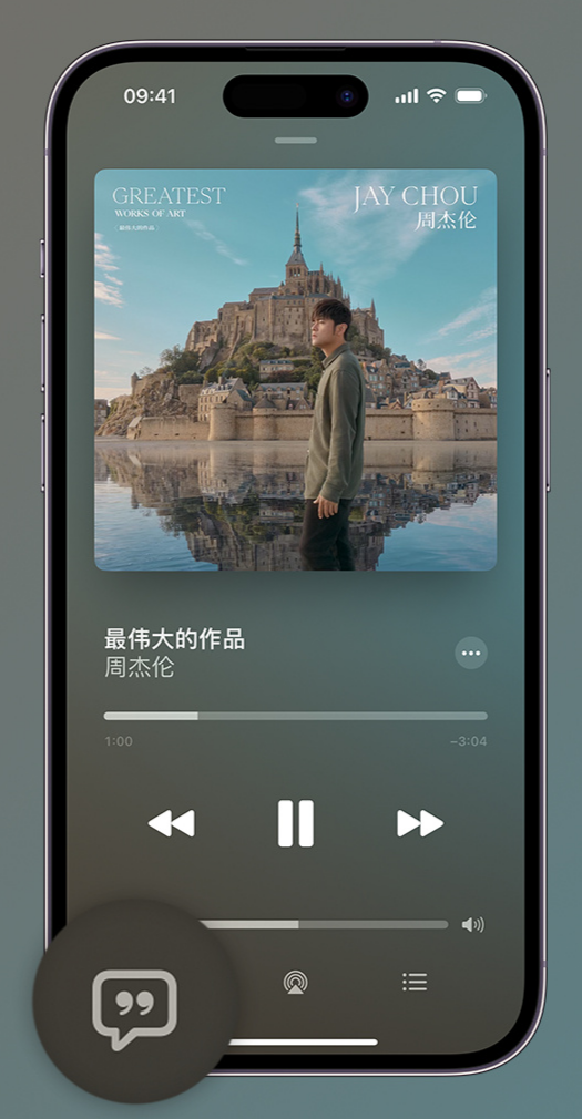 沈北iphone维修分享如何在iPhone上使用Apple Music全新唱歌功能 