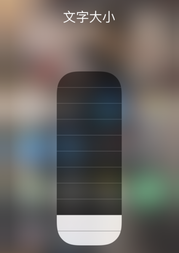 沈北苹果手机维修分享小技巧：在 iPhone 控制中心快速调节字体大小 